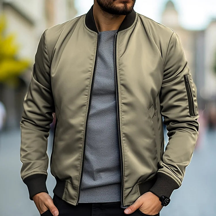 Veste bomber homme – Veste classique légère et tendance pour toutes occasions