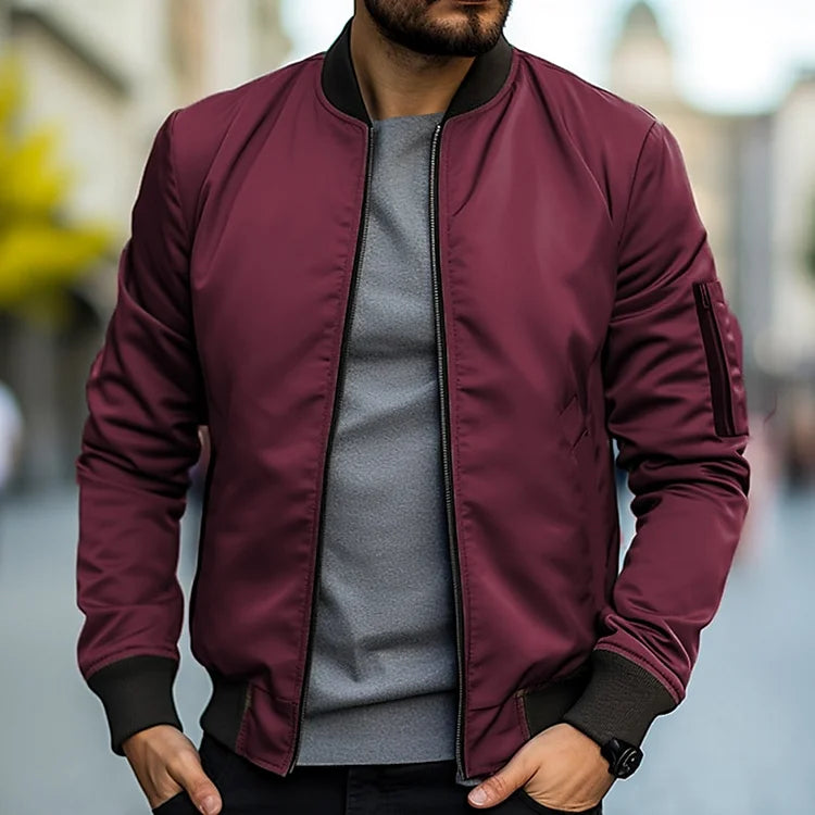 Veste bomber homme – Veste classique légère et tendance pour toutes occasions