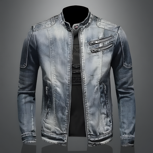 Veste en Jean Classique – Veste denim tendance pour homme