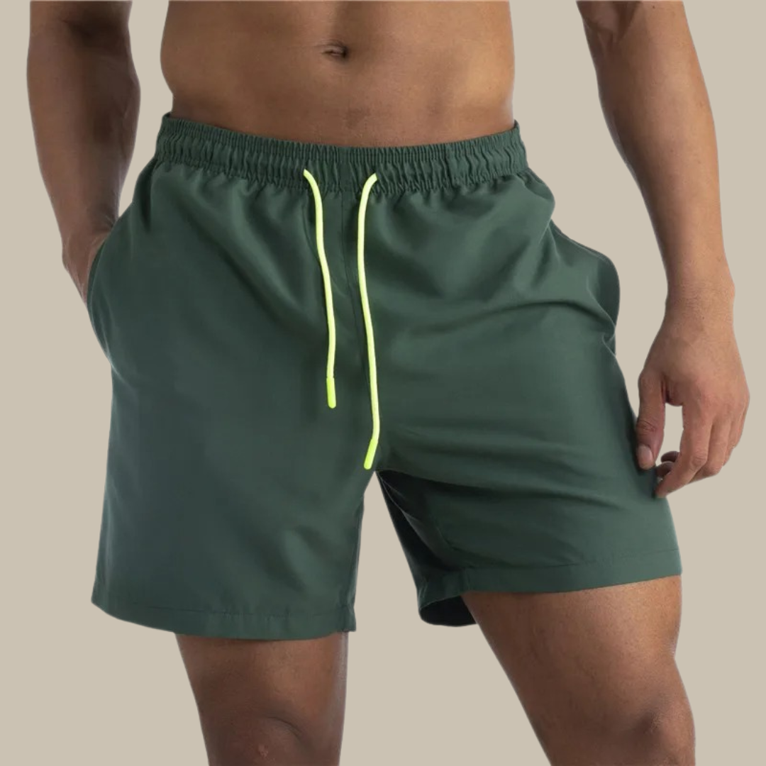 Shorts de bain homme – Maillot classique en tissu léger et confortable