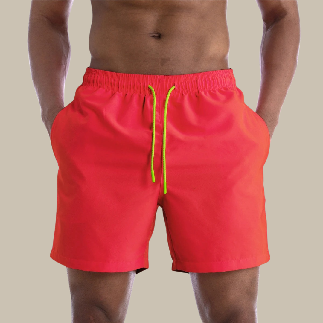 Shorts de bain homme – Maillot classique en tissu léger et confortable