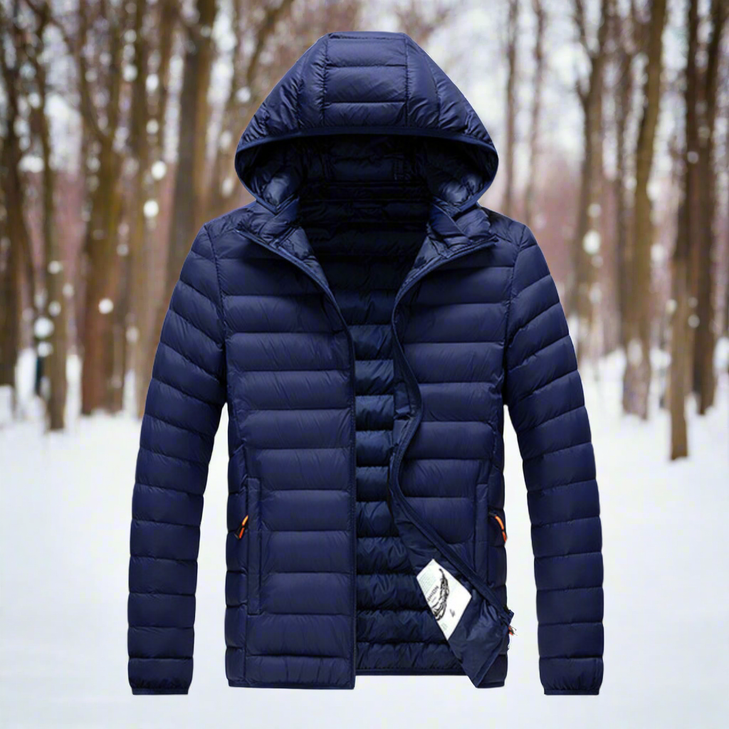 Veste d'hiver imperméable homme – Manteau classique chaud et élégant