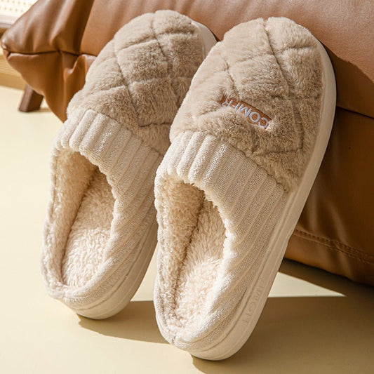 Chaussons d'hiver femme – Chaussons polaires douillets et confortables