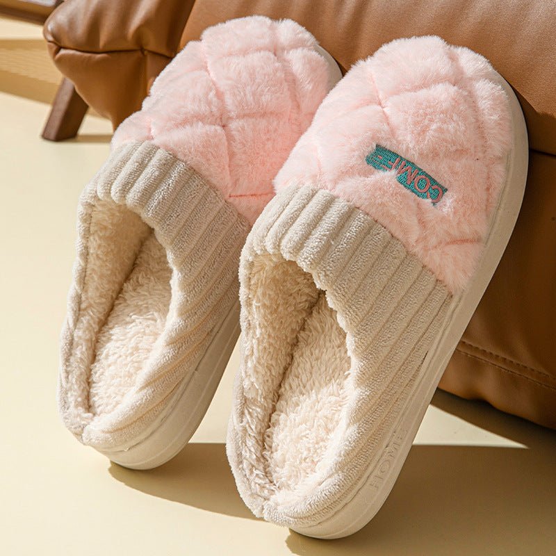 Chaussons d'hiver femme – Chaussons polaires douillets et confortables