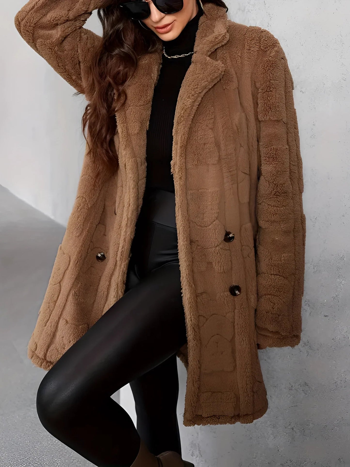 Manteau teddy femme – Veste douillette et tendance pour l'hiver