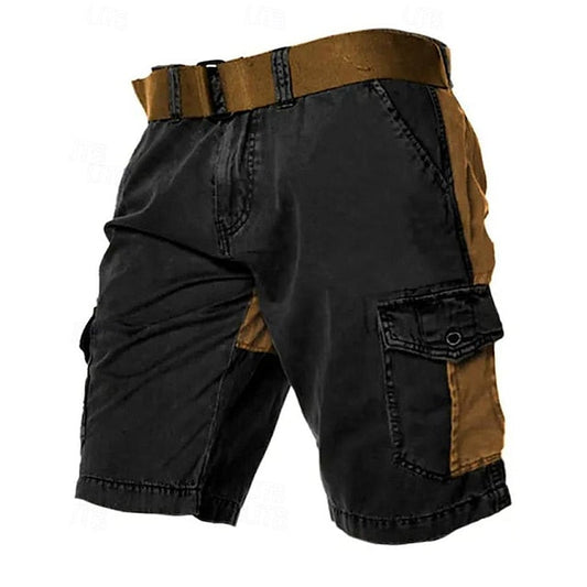 Shorts cargo été – Shorts légers et confortables en coton pour hommes