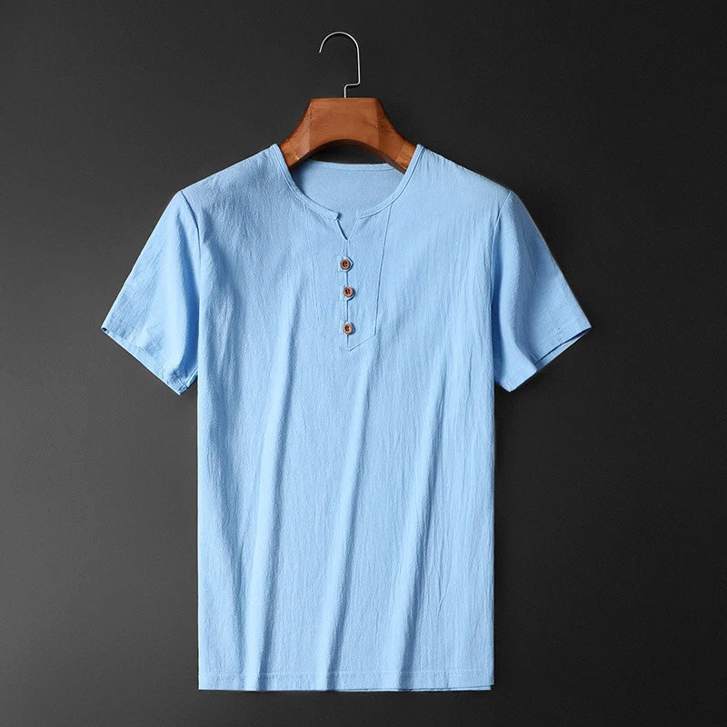 Chemise lin homme – Chemise légère et élégante pour été