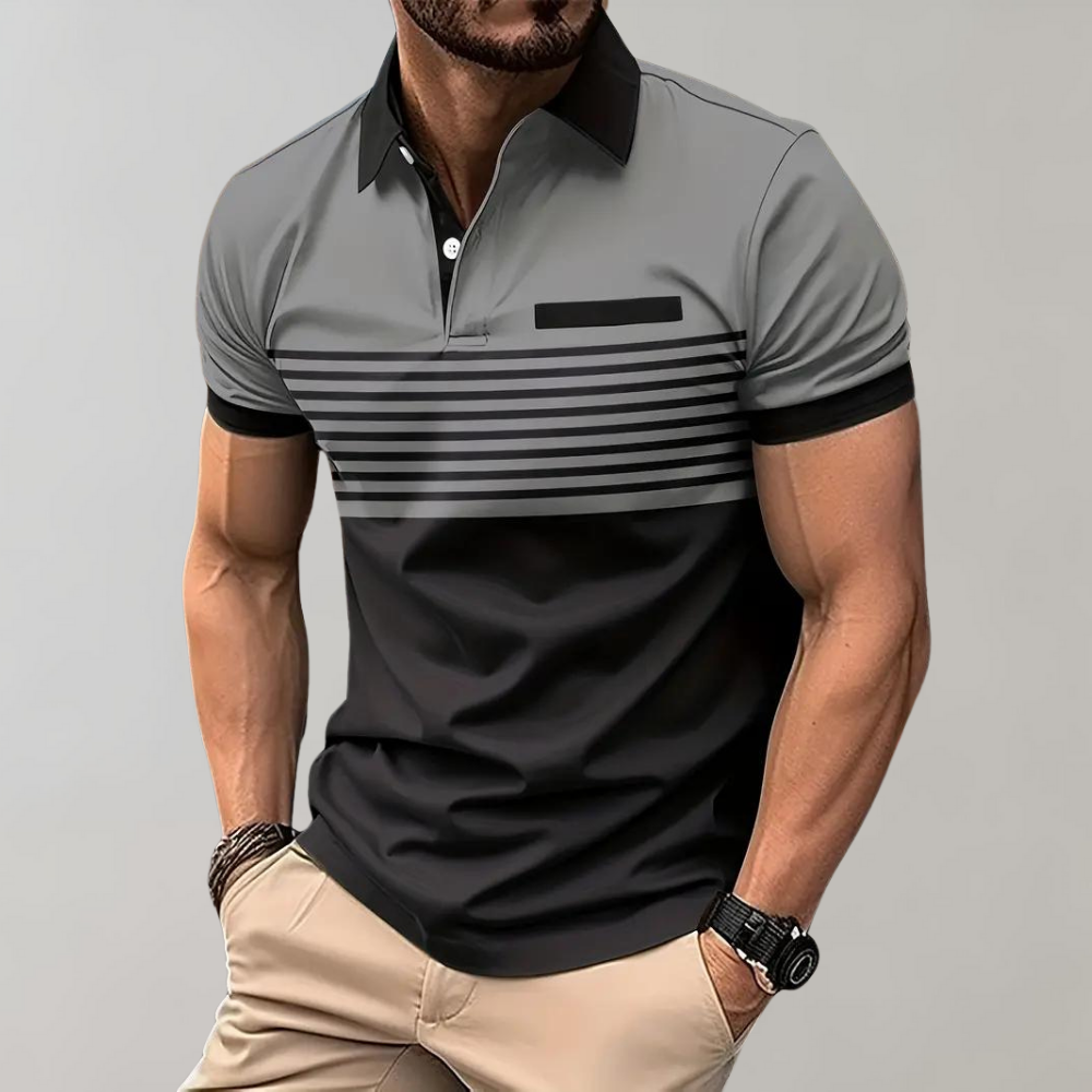 Polo d'été homme – T-shirt doux et moderne en coton léger