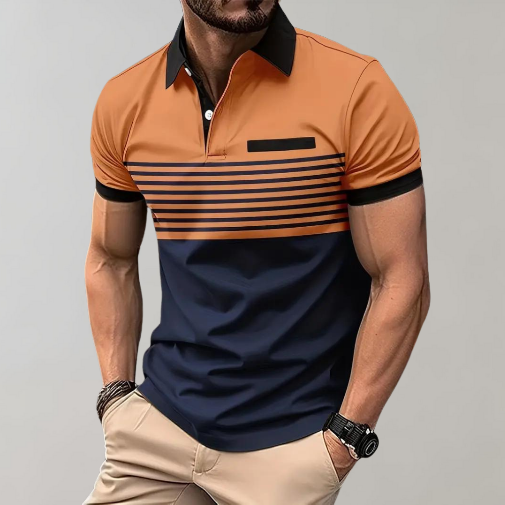 Polo d'été homme – T-shirt doux et moderne en coton léger