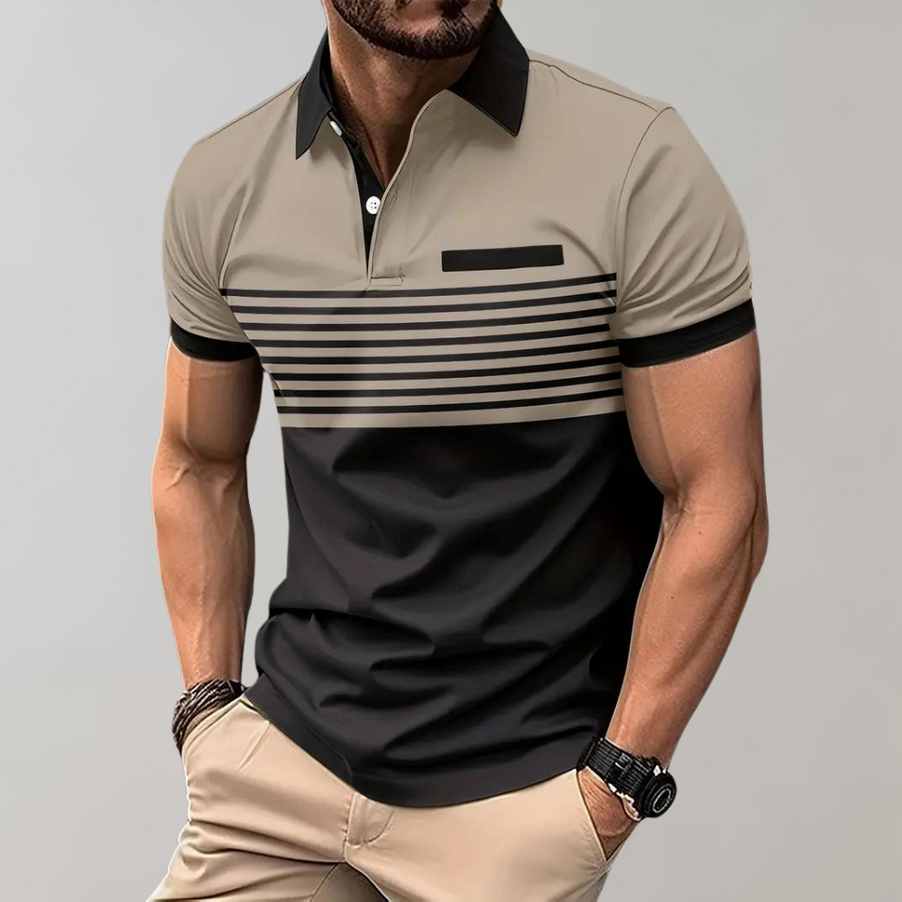 Polo d'été homme – T-shirt doux et moderne en coton léger