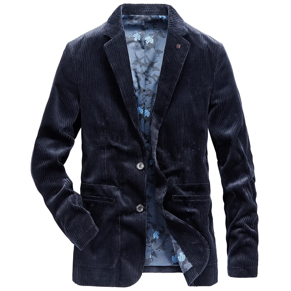 Veste en velours côtelé homme – Veste tendance chic et confortable