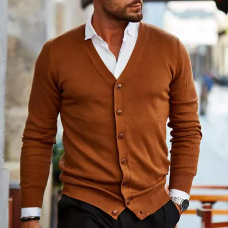 Veste en tricot homme – Pull élégant et chic pour toutes occasions