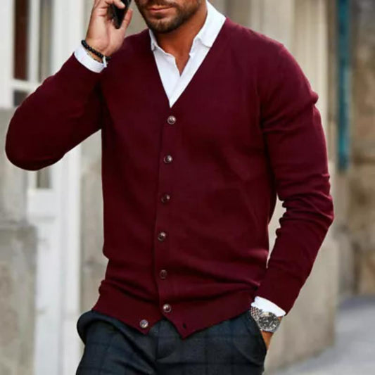 Veste en tricot homme – Pull élégant et chic pour toutes occasions