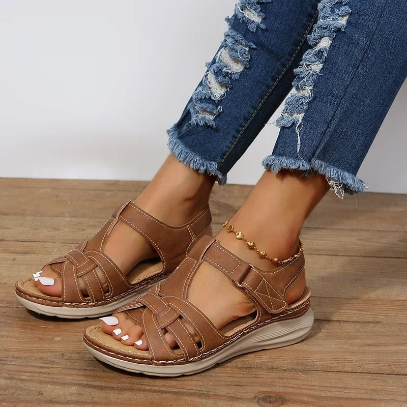 Sandales cuir femme – Sandales tendance confortables et élégantes