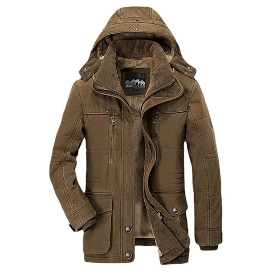 Veste d'hiver homme – Manteau chaud et tendance à capuche