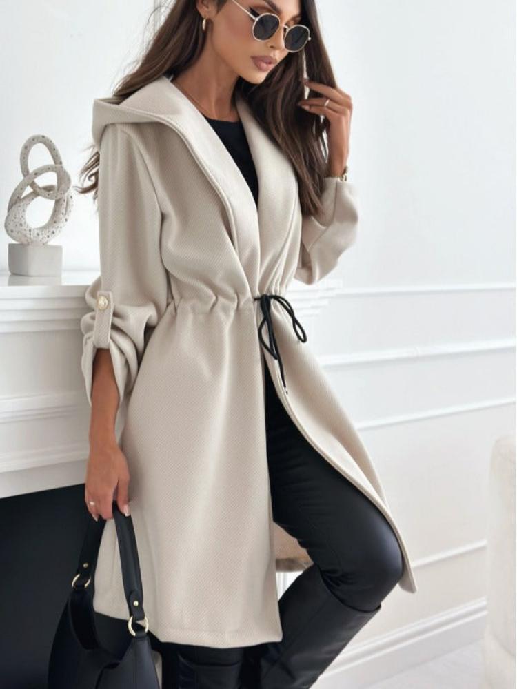 Manteau élégant femme – Manteau à capuche chic et tendance