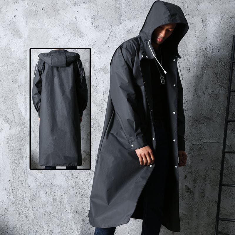 Imperméable homme mode – Manteau capuche tendance et léger