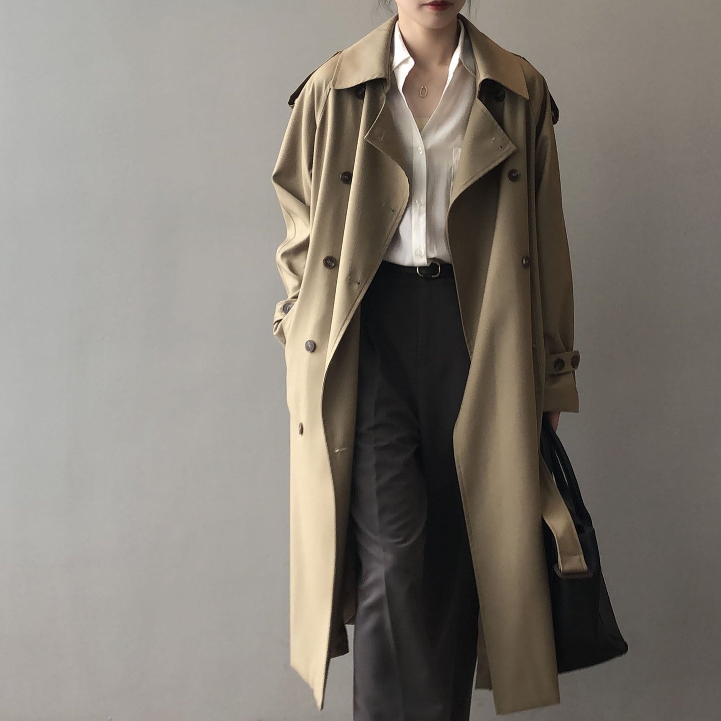 Manteau trench femme – Trench-coat élégant et premium pour toutes occasions