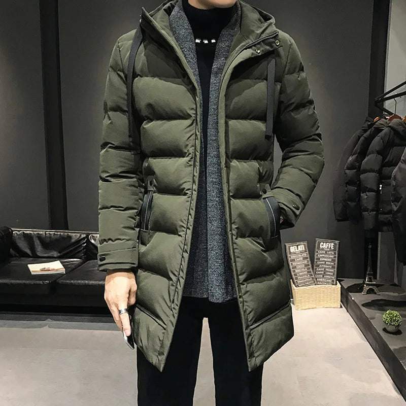 Veste d'hiver homme – Manteau chaud et élégant en laine