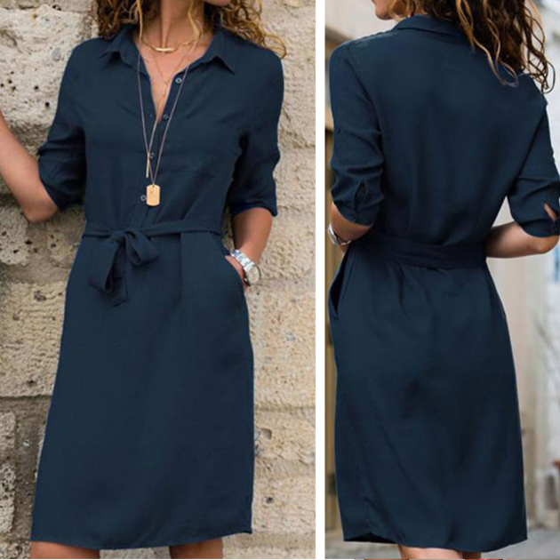 Robe élégante été femme – Robe raffinée fluide pour occasions spéciales