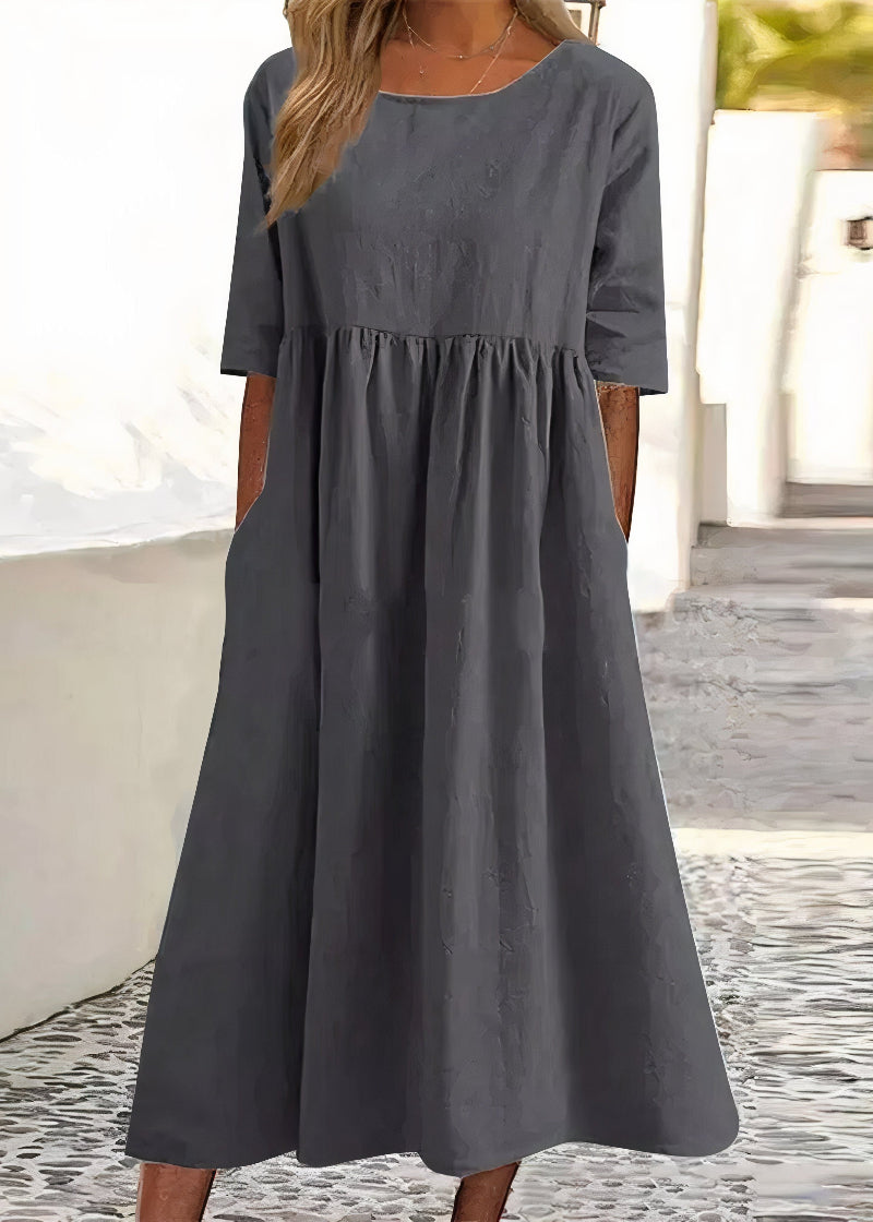 Robe d'été femme – Robe élégante fluide pour occasions spéciales