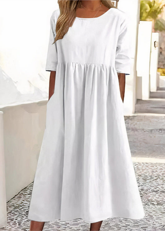 Robe d'été femme – Robe élégante fluide pour occasions spéciales