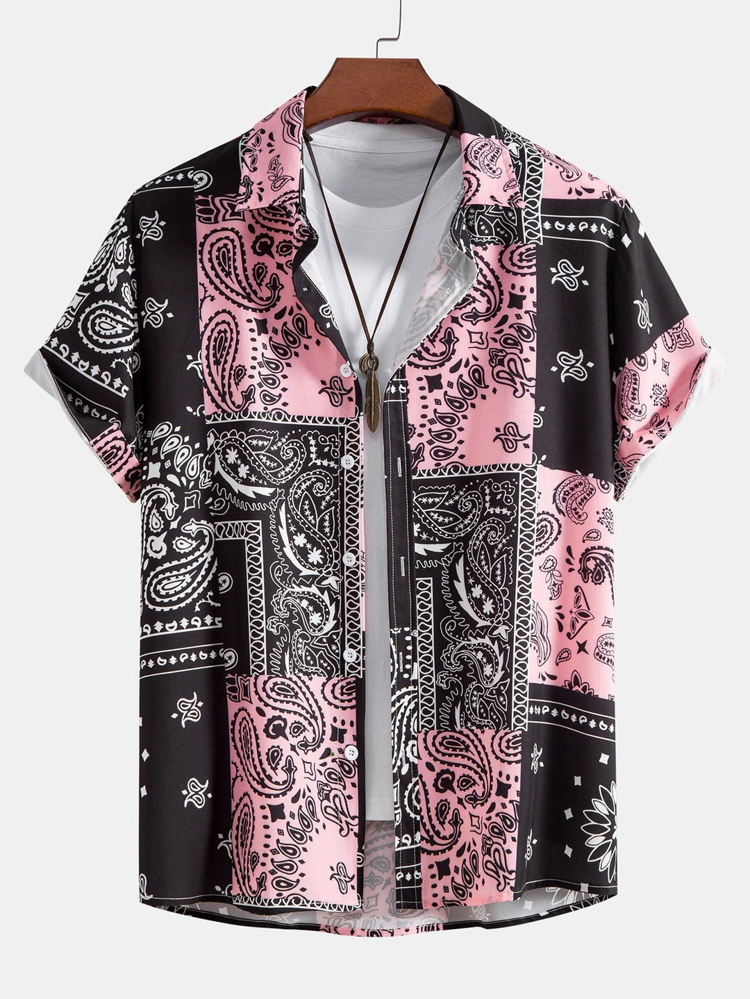 Chemise d'été tendance – Chemise fluide motif Paisley chic