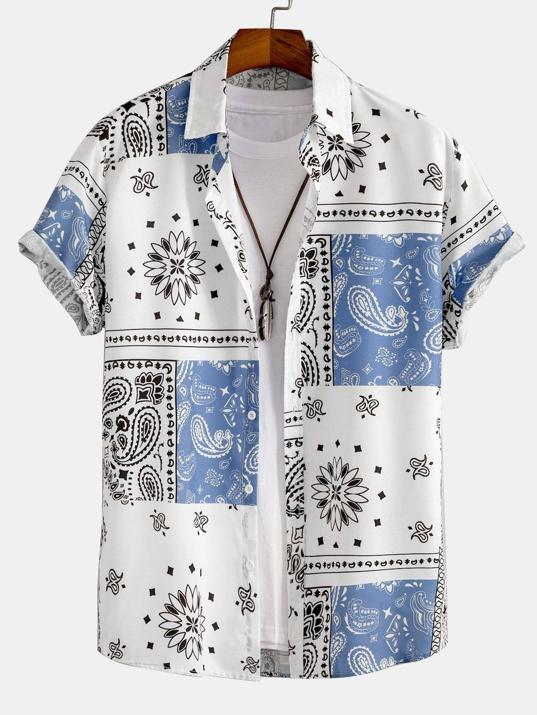 Chemise d'été tendance – Chemise fluide motif Paisley chic