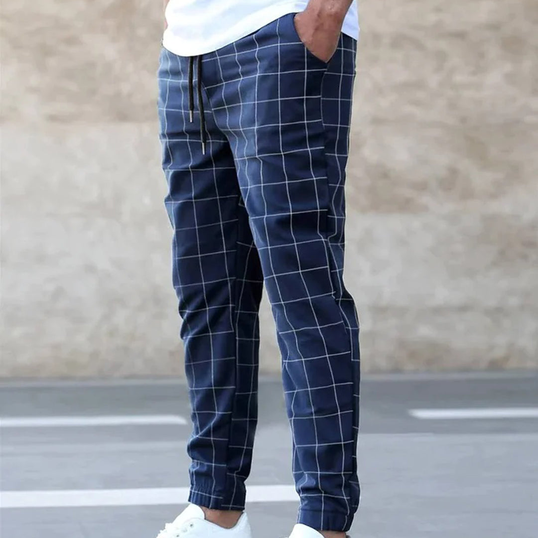 Pantalons été homme – Pantalon élégant et confortable en tissu léger