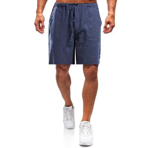 Shorts en lin été – Mode tendance homme léger et confortable