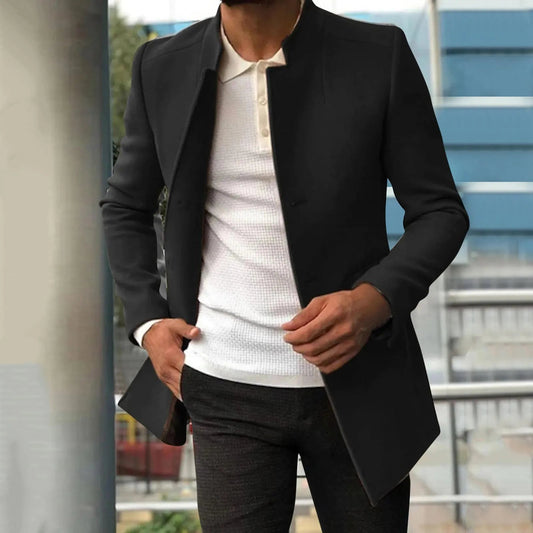 Manteau moderne homme – Manteau décontracté chaud et stylé