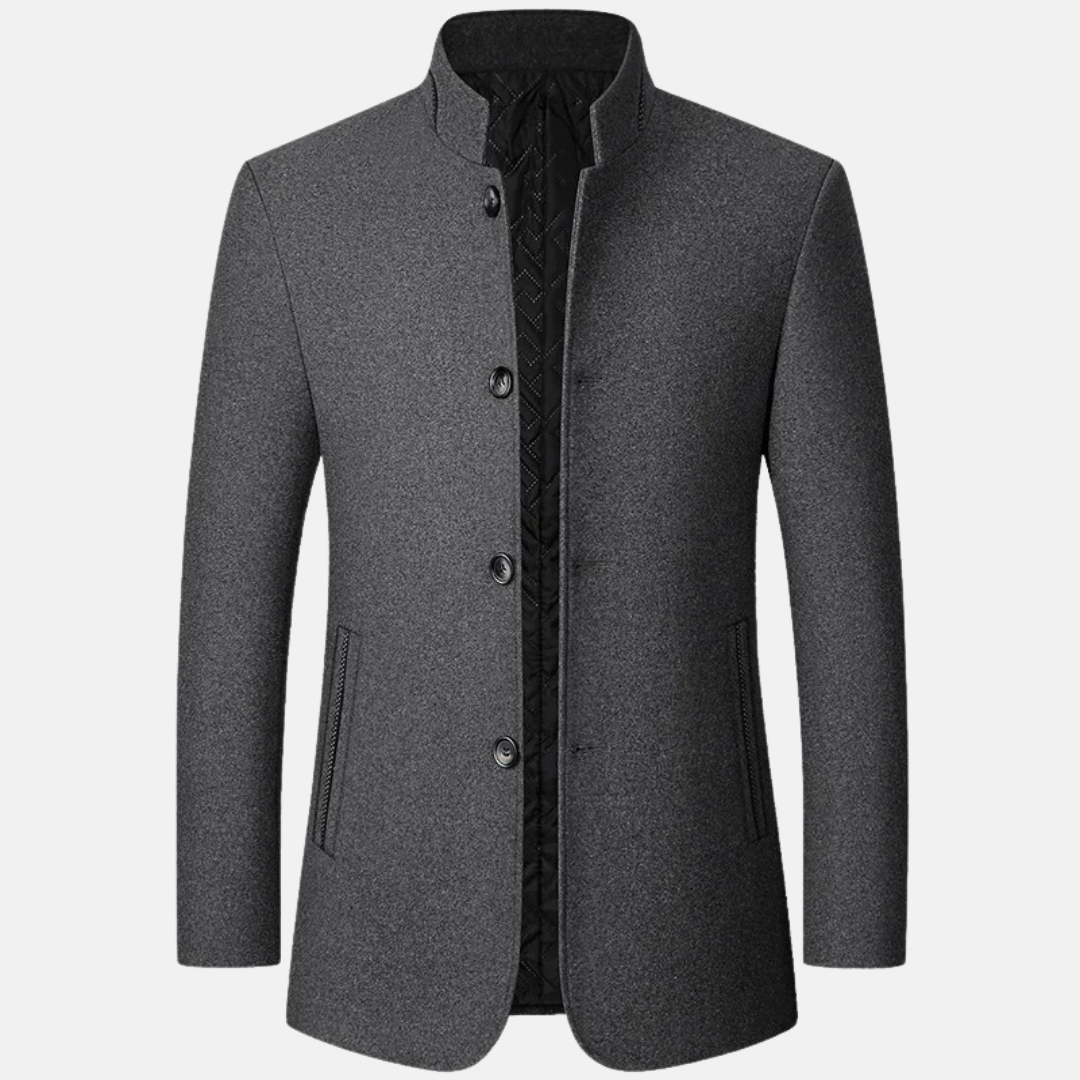 Manteau d'hiver homme – Manteau en laine chaud et élégant