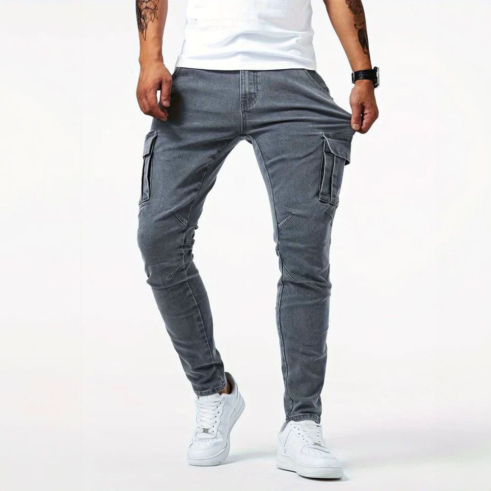 Pantalon cargo été homme – Jeans stylés légers et confortables