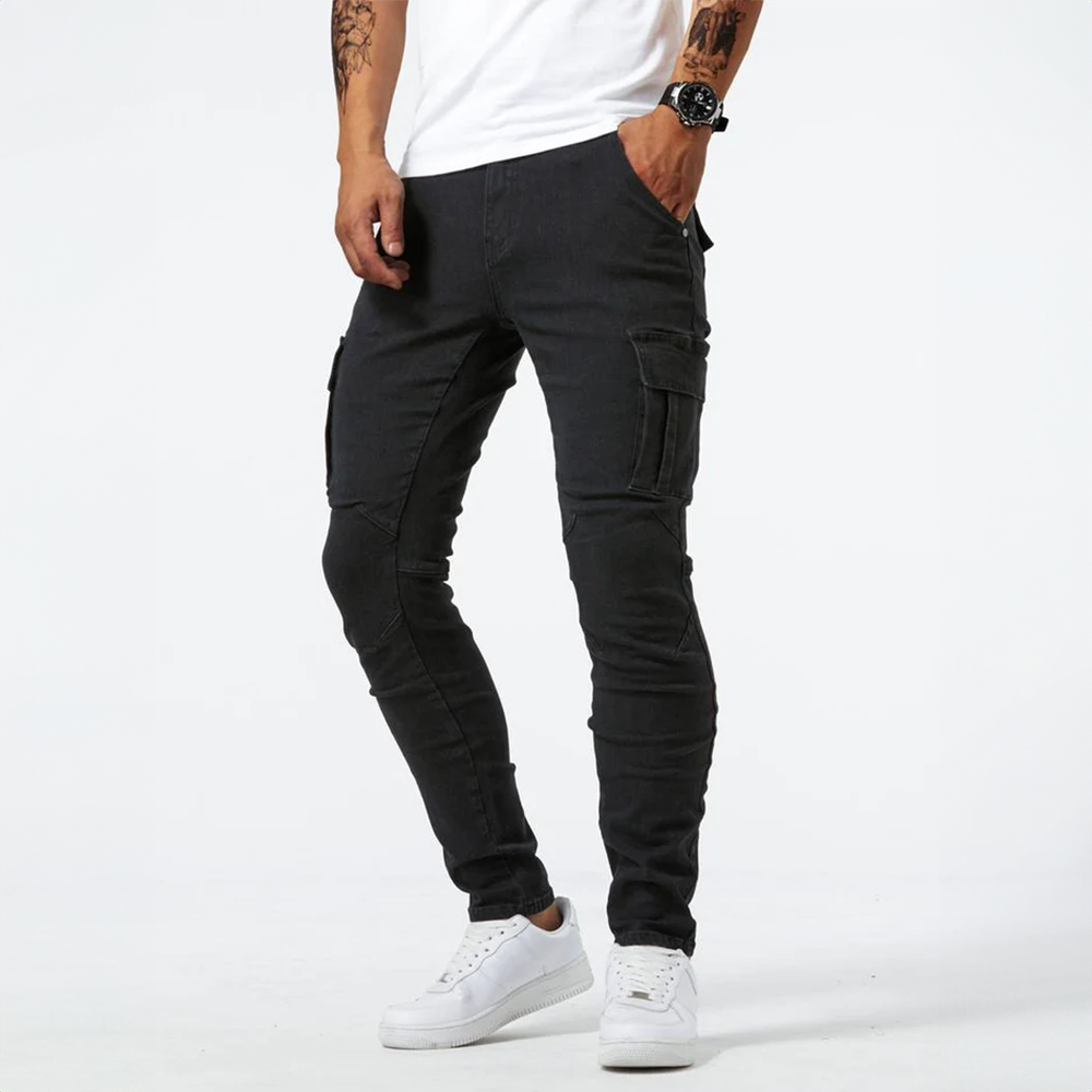 Pantalon cargo été homme – Jeans stylés légers et confortables