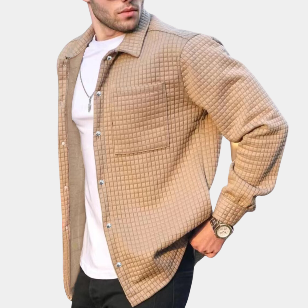 Veste en tricot homme – Pull chaud stylé pour hiver