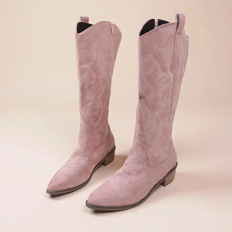 Bottes cowboy femme – Bottes élégantes en cuir pour look chic