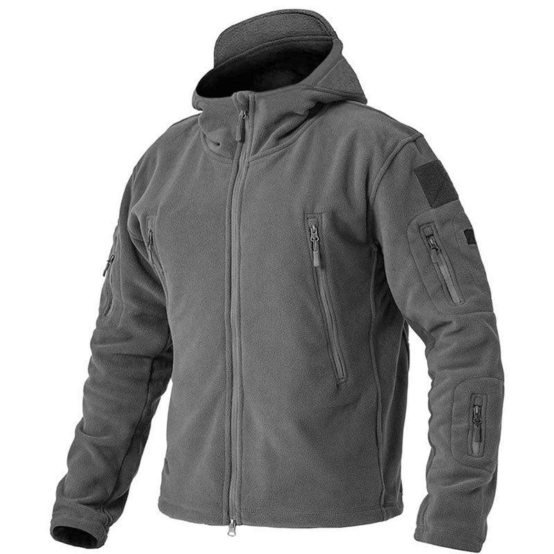 Veste polaire homme coupe-vent – Veste tactique chaude et légère