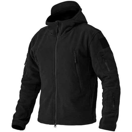 Veste polaire homme coupe-vent – Veste tactique chaude et légère