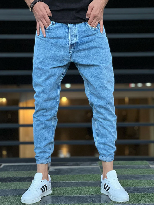 Jeans tendance homme – Denim léger été coupe moderne