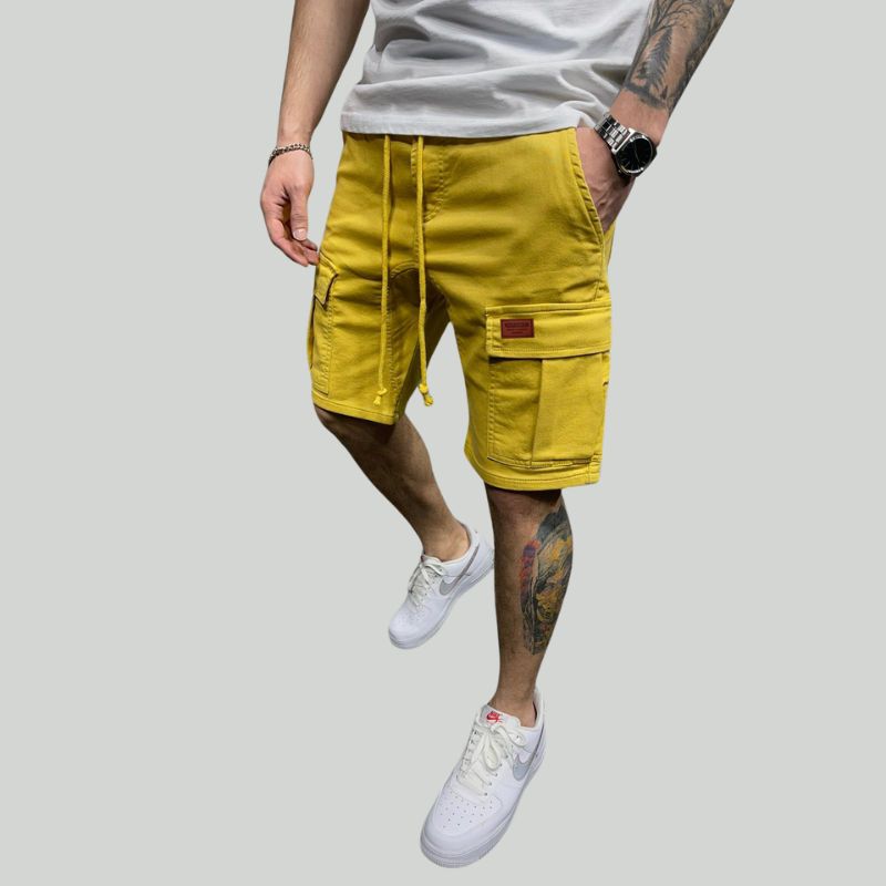 Shorts cargo été homme – Pantalon léger et pratique pour vacances