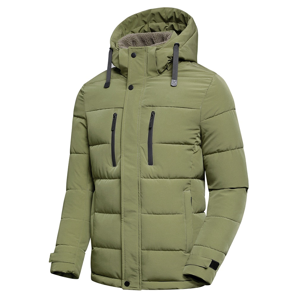 Veste d'hiver homme – Veste matelassée chaude et confortable