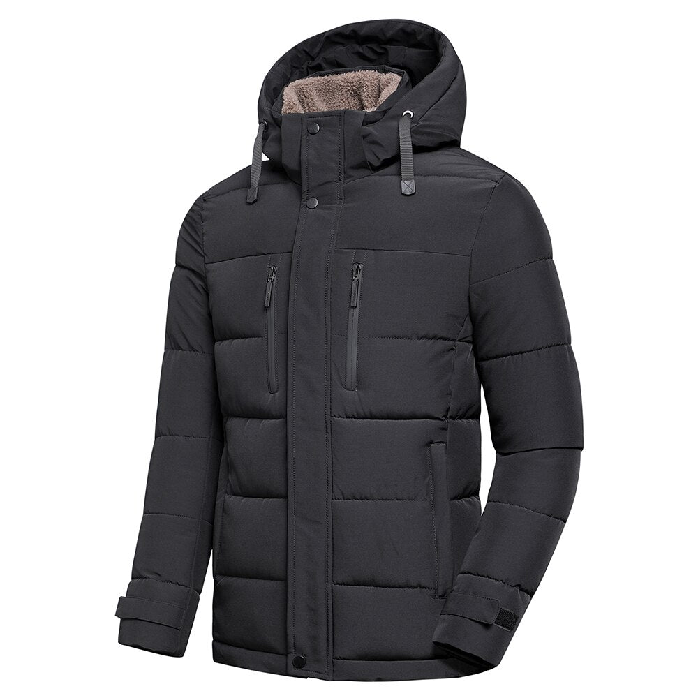 Veste d'hiver homme – Veste matelassée chaude et confortable