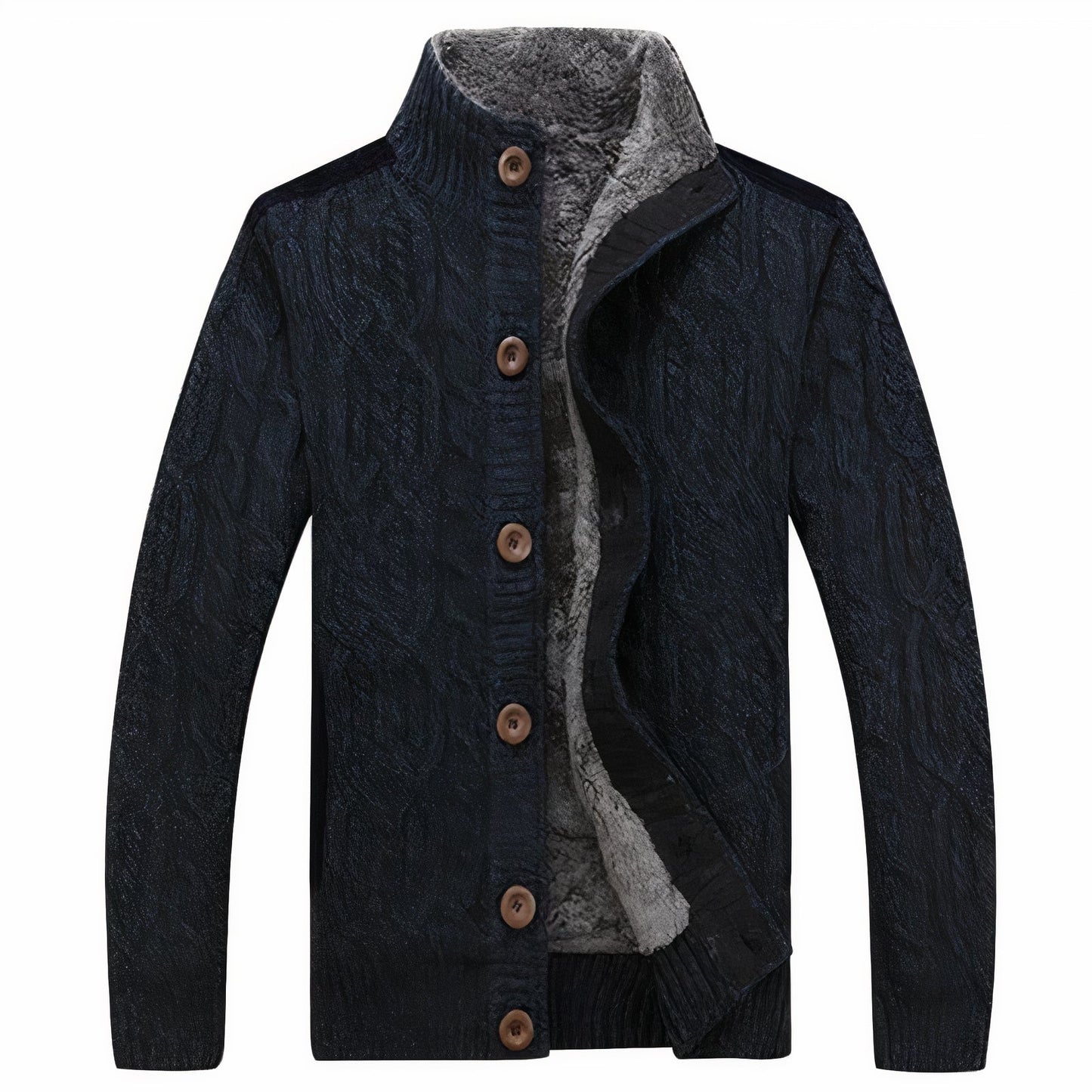 Veste en tricot chaude homme – Pull confortable en laine pour hiver