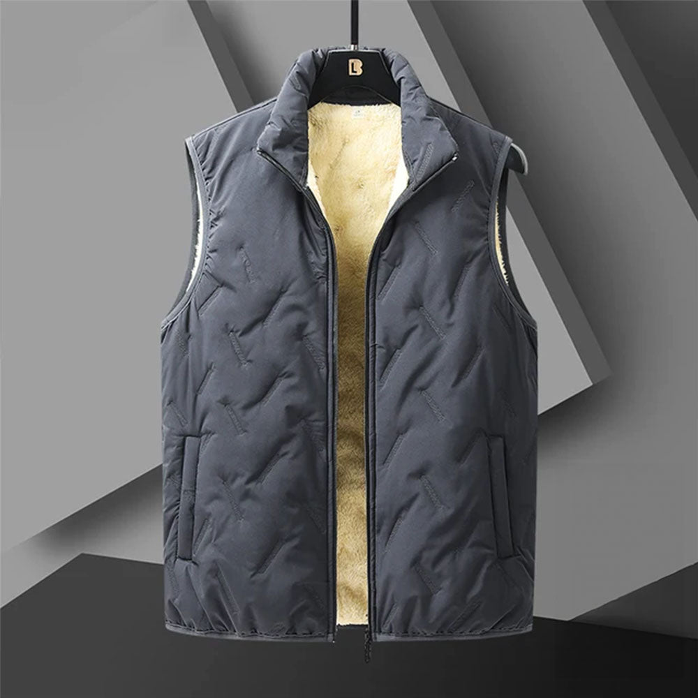 Gilet d'hiver homme – Veste chaude et confortable en duvet