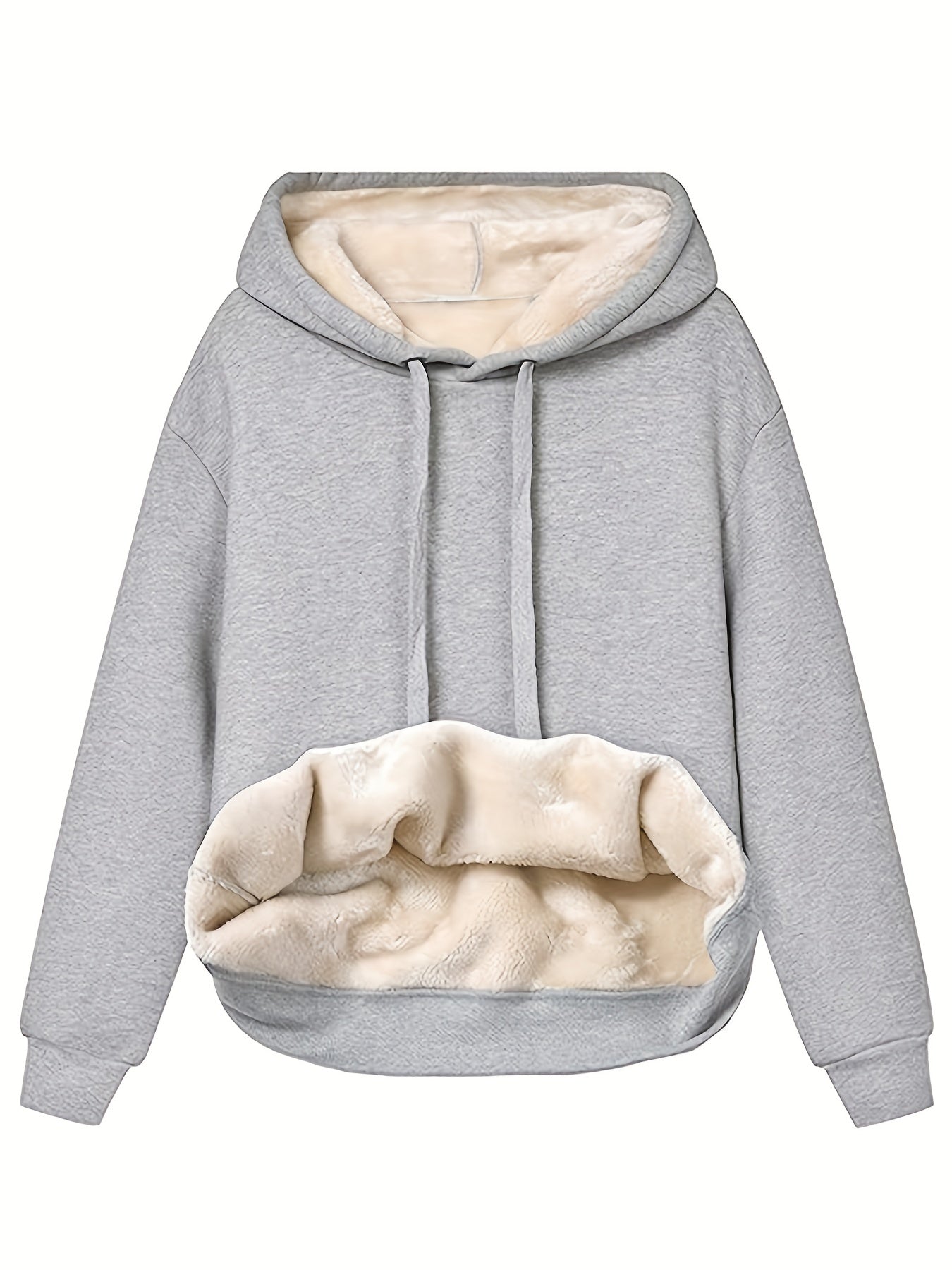 Sweat à capuche femme – Polaire chaud et confortable pour hiver