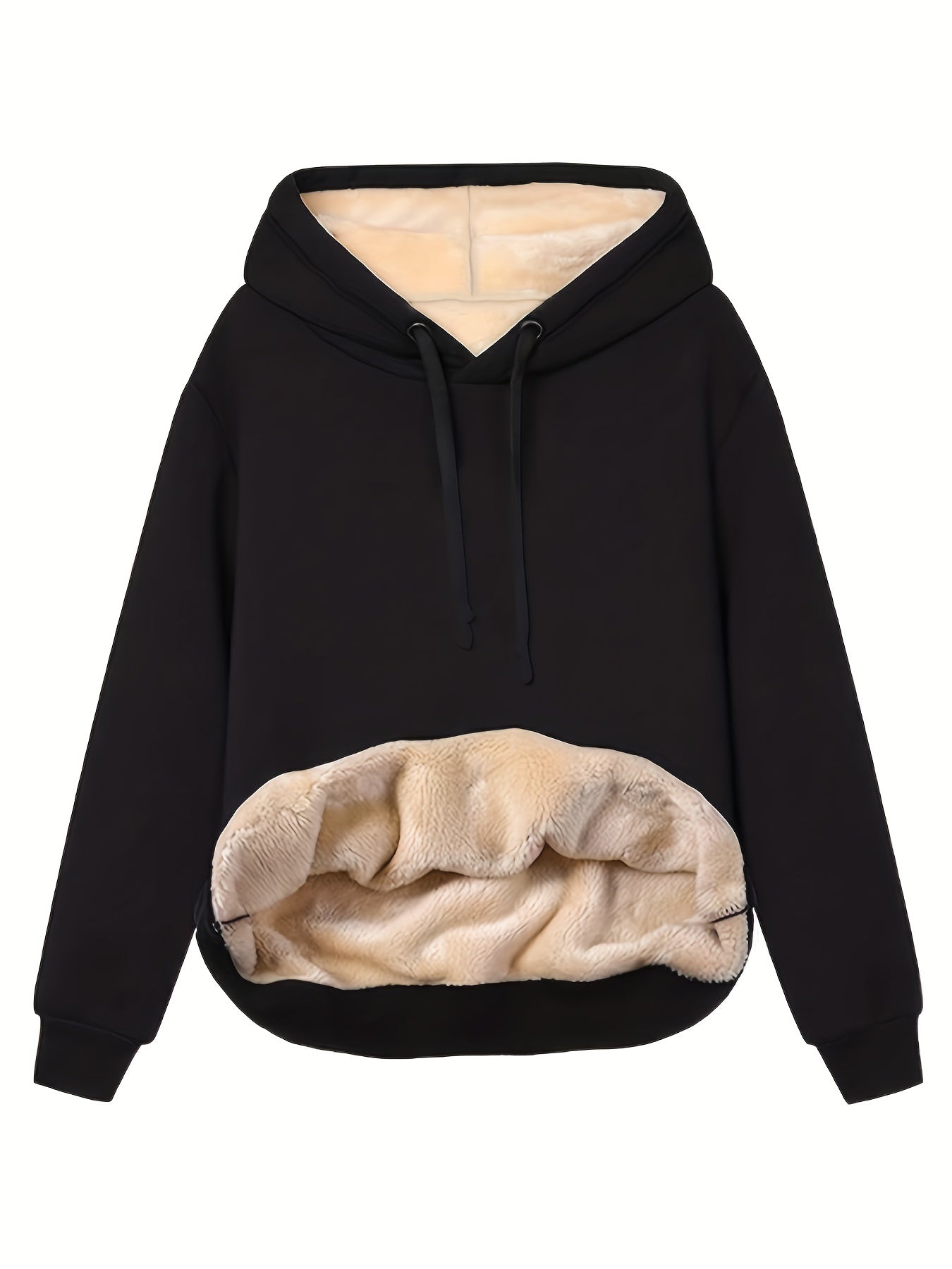 Sweat à capuche femme – Polaire chaud et confortable pour hiver