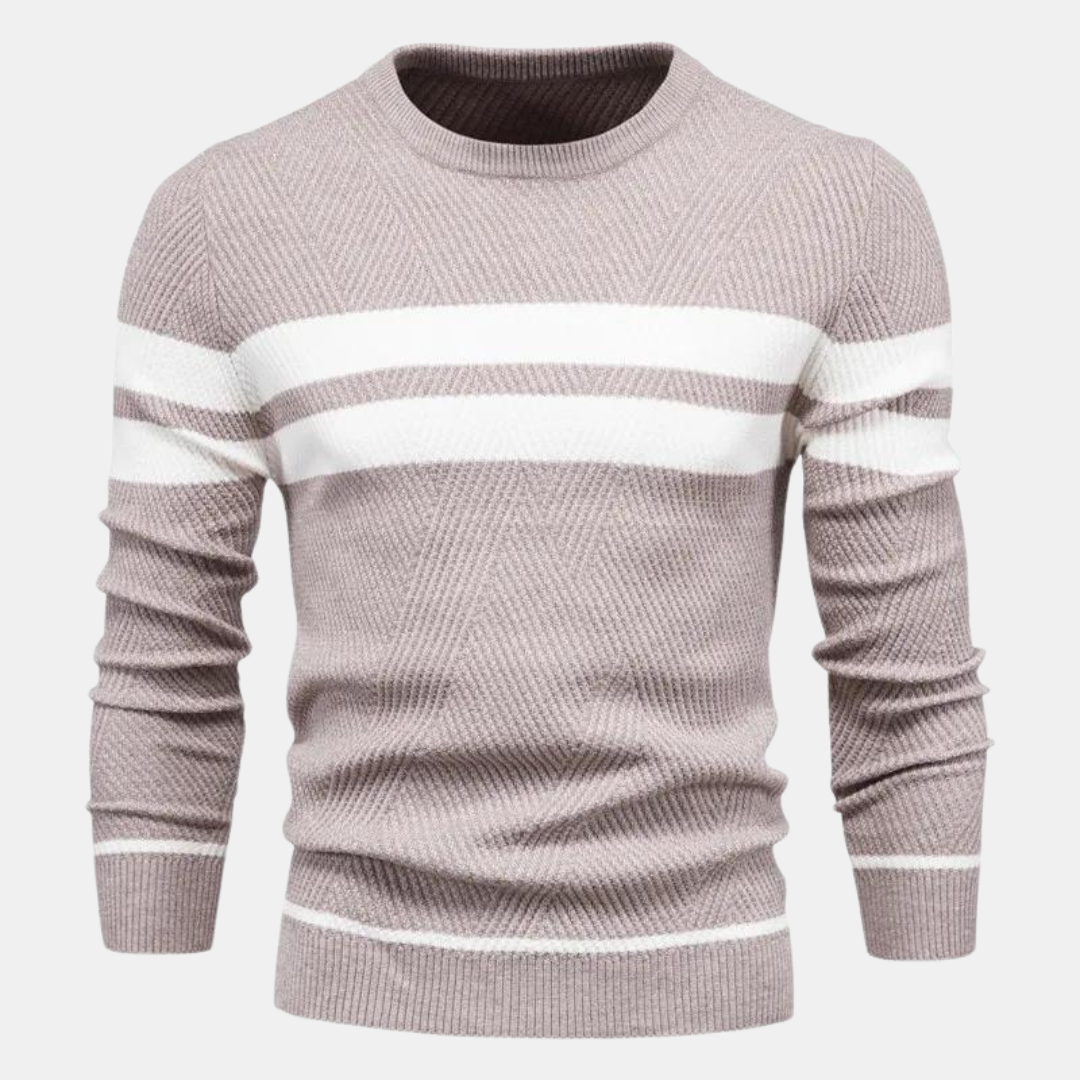 Pull en tricot homme – Pull chaud et tendance en laine pour hiver