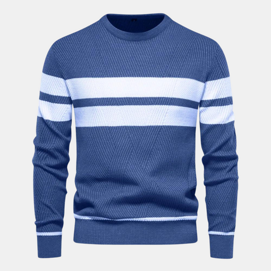 Pull en tricot homme – Pull chaud et tendance en laine pour hiver