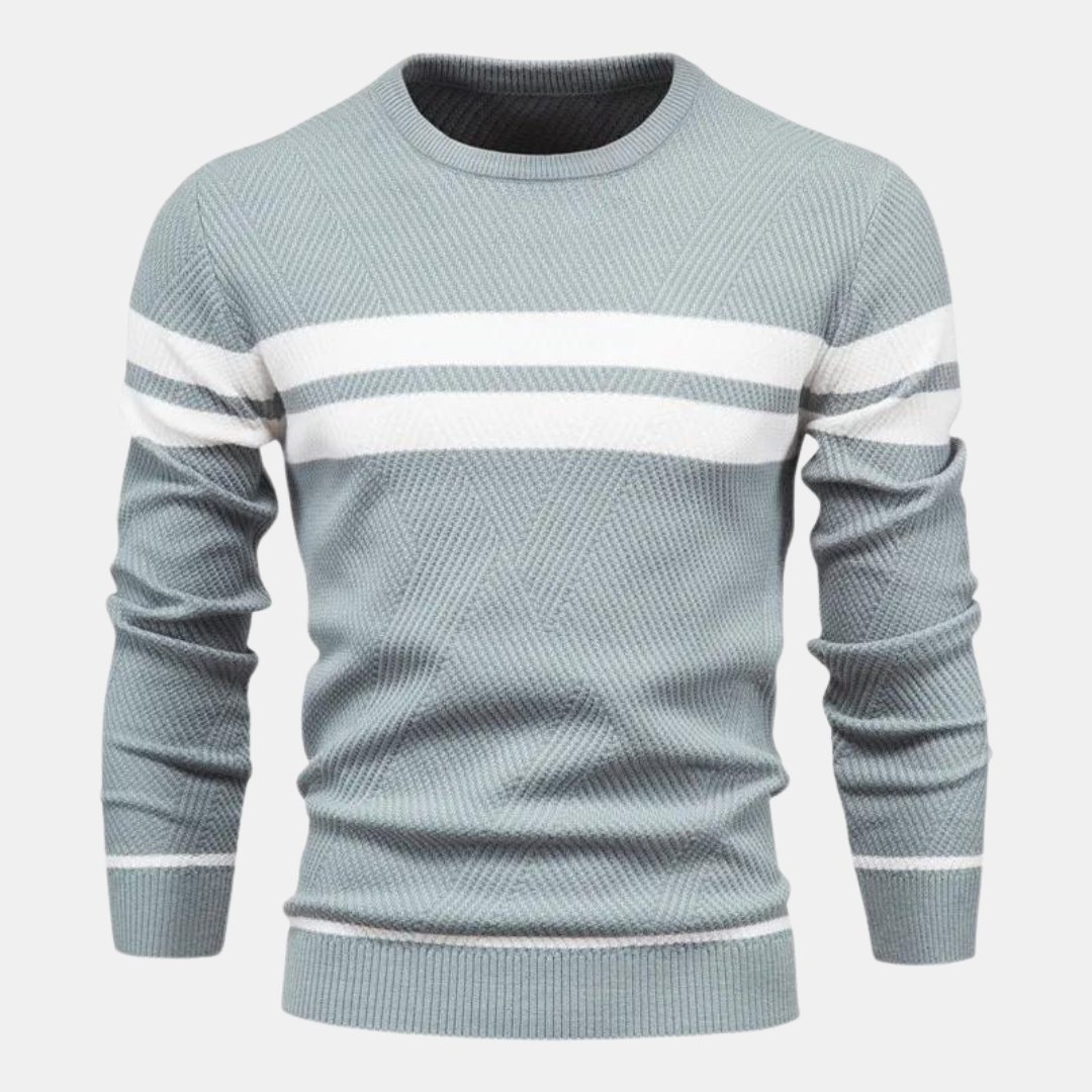 Pull en tricot homme – Pull chaud et tendance en laine pour hiver