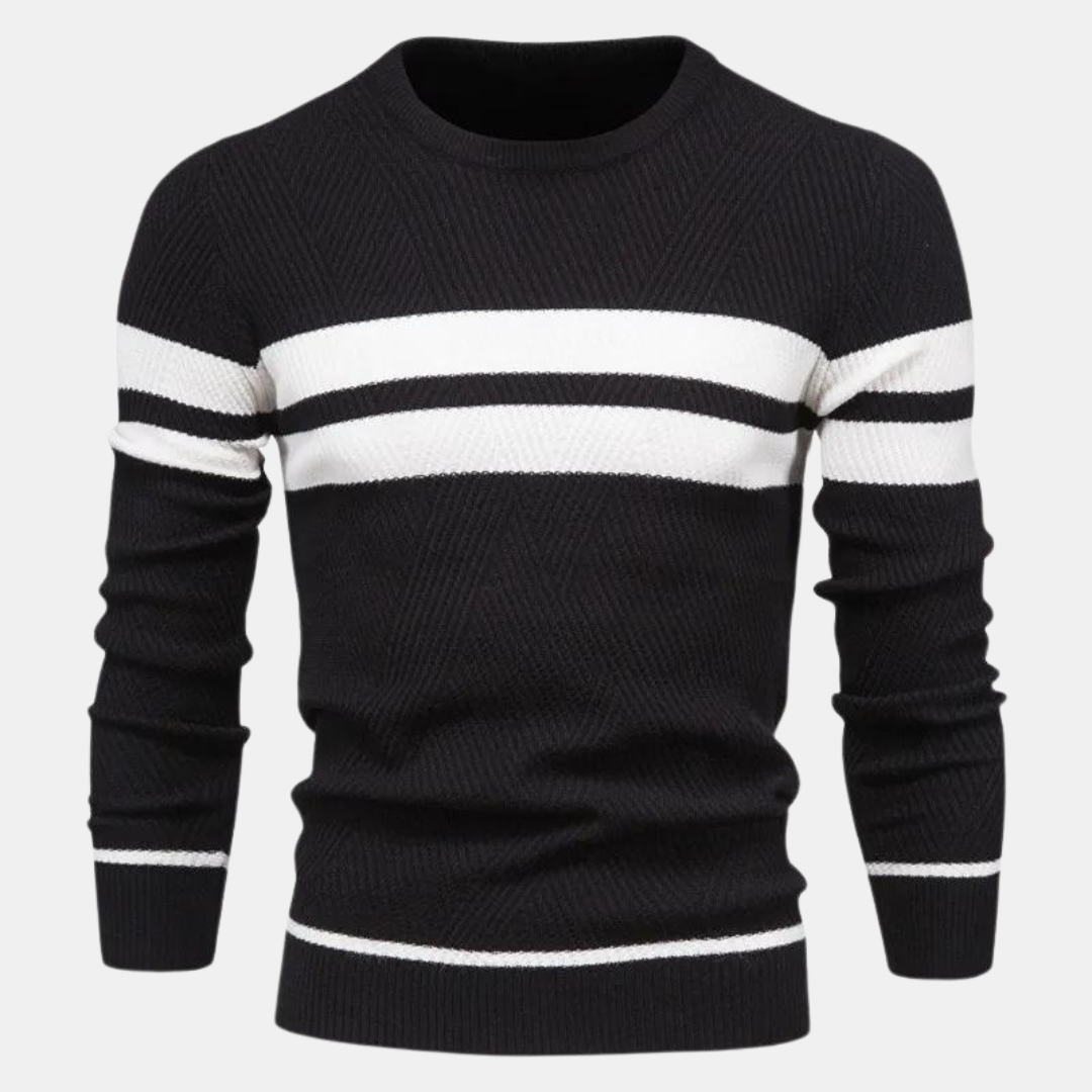 Pull en tricot homme – Pull chaud et tendance en laine pour hiver